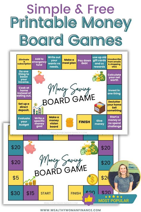 Money Board Games Printable