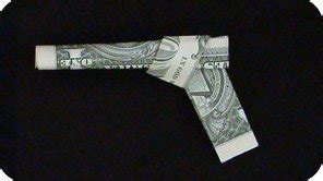 Money Gun - Make-Origami.com