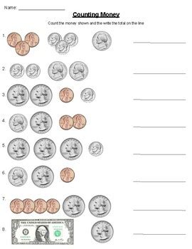 Money Skill Answer Key
