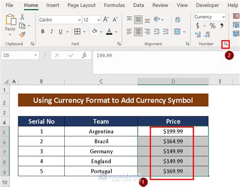 Money in Excel