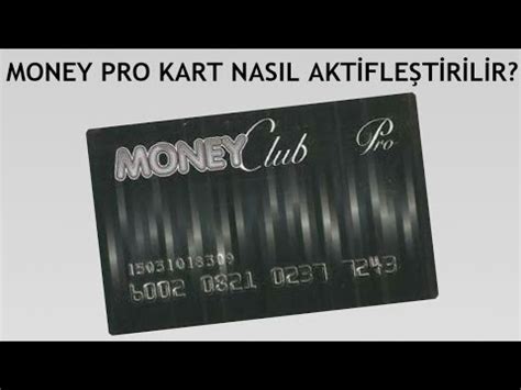 Money pro kart tanımlama