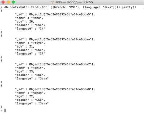 Mongodb check if collection is empty.  You can query documents in MongoDB with the...