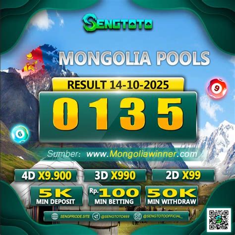 Mongolia 4D Pools: Prediksi Paito MONGOLIA POOLS 4D 15 Juli 2025 image 1