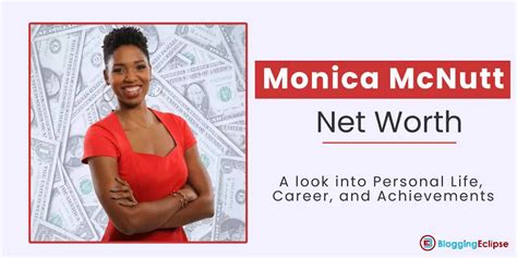 Monica mcnutt net worth. Monica McNutt - Bio & Net Worth: 1. Occupation: Sports Analyst, Commentator, and Former Athlete 2.Nationality: American 3.Net Worth: $3.1Million 