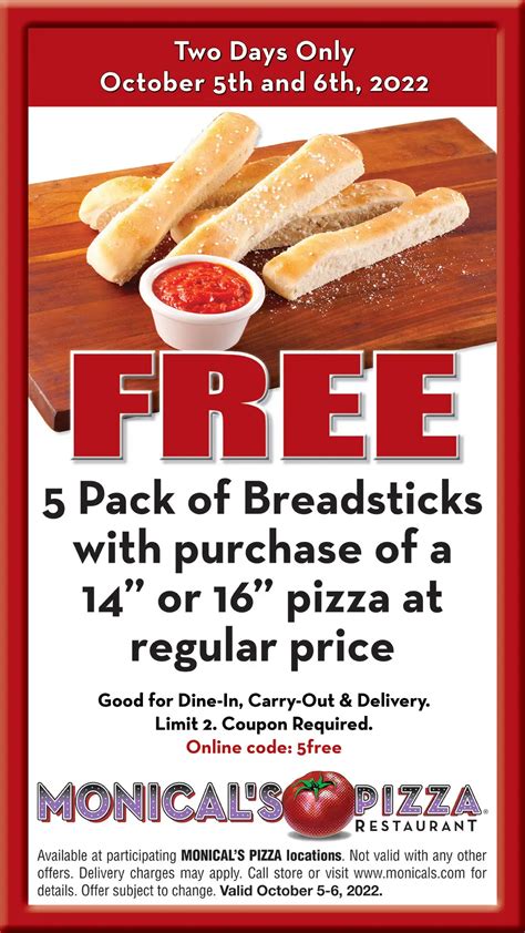 Monical's Pizza of Mattoon added a post to the album: Specials. · November 30, 2021 · Check out these coupons. All reactions: 4. 2 shares. Like. Comment .... 