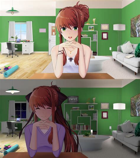 Monika deserves a room that