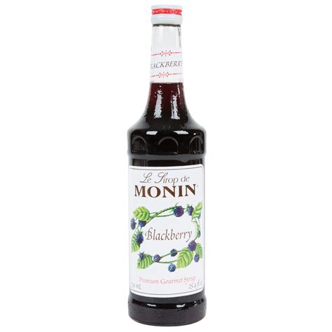 Monin Premium Blackberry Syrup 750ml Bottle - Amazon.com