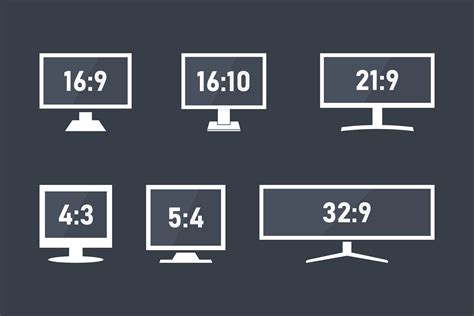 Monitor Aspect Ratio Chart