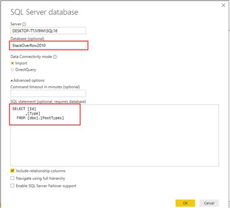 Monitor batch statements of the Get Data feature in Power BI using SQL Server extended events
