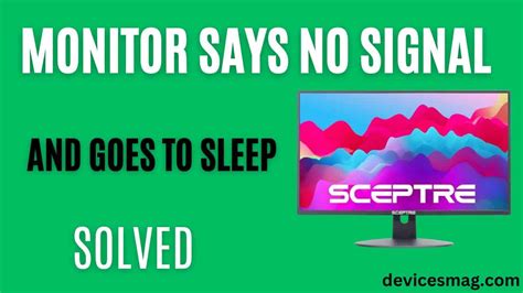 Monitor says no signal and goes to sleep. .  <a href=https://gate.manifestlao.com/vend...