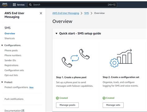 Monitoring AWS End User Messaging SMS Registrations with. 