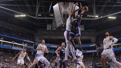 Monk delivers in OT as Kings beat Lakers 132-127 on 20th anniversary of James’ NBA debut