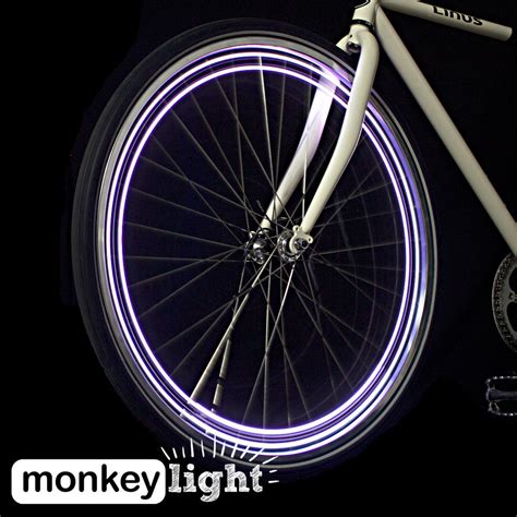 Monkeylectric M204 4-LED Bicycle Wheel Light Rechargeable