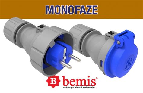 Monofaze Fiş & Prizler.