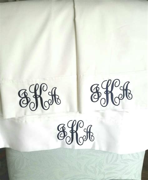Monogram Applique Sheet Set