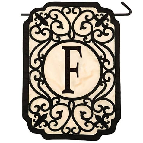 Monogram Garden Flags Free Shipping On All Monogram Garden Flags ...