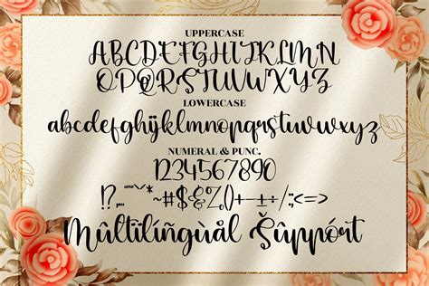Monogram Script Full Alphabet Stunning Script Fonts Creative Market