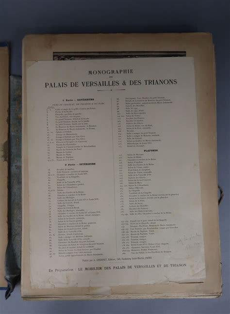 Monographie des palais & palais & parcs de versailles et des trianons. - Andagtslitteraturen og de gudelige vækkelser på fyn 1820-40.