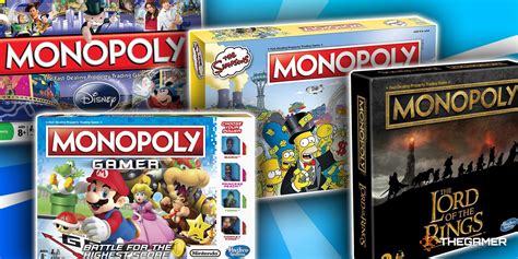 Monopoly versions ranked.  Despite its infamy and reputation for argumen...