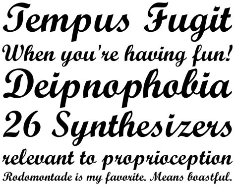 Monotype Script Std Bold Fonts