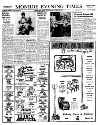 Monroe evening times obituaries monroe wi. MONROE — The city unanimously approved the annexation of nearly 115 acres of property near the new high school for future residential use. The Common Council agreed to expand to the east/northeast, allowing two large farm acreage properties into the city from the Town of Monroe for a new residential development during its May 20 meeting ... 