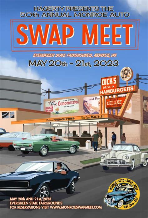 51st Annual Monroe Auto Swap Meet PO Box 923, Kirkland, Wa. 98083