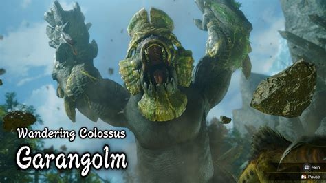 Monster Hunter Rise Sunbreak Garangolm strategy weakness and how to get Garangolm materials 