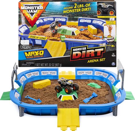 Monster Jam Dirt Arena 24-inch Playset & Reviews - Macys