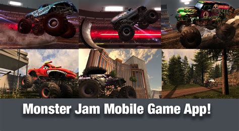 Monster Jam Game Mobile App! Monster Jam