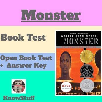 Monster Test With Answer Key