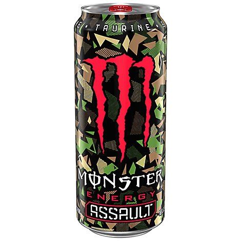 Monster assault flavor. Bourbon Cola + Monster. Monster Assault. Optimerad och förstärkt av vår stridstestade Monster-energiblandning kommer Assault att hålla dig REDO FÖR HÖG beredskap. 