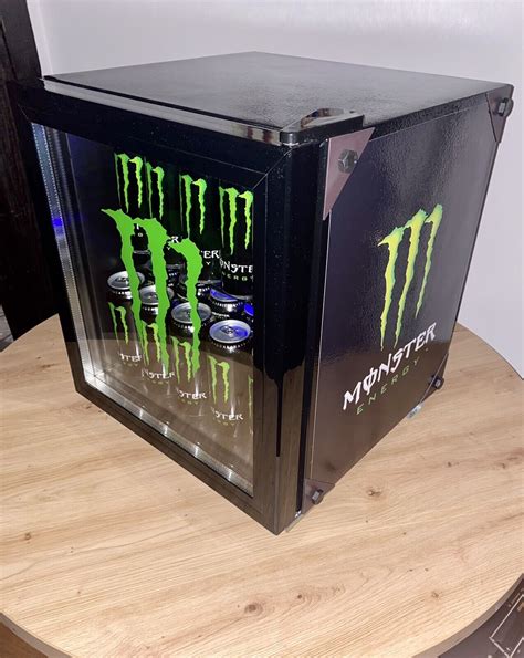 Monster energy drink fridge. Jan 26, 2024 · Unopened Energy Drink Shelf Life. The average shelf-life companies will stand by is typically around 6 to 9 months, as long as the can is either at room temperature out of sunlight, or in the refrigerator. While they may not suggest drinking it past the date on the can, the typical energy drink is usually still safe to drink past that date. 
