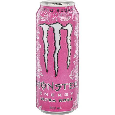Monster energy pink. Monster Energy’s pink can is a newer addition to the lineup, but it’s quickly become a favorite among fans. The pink can is sweetened with a blend of fruit juices, … 