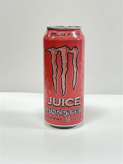 Monster fruit punch. Punch tropical. Juiced Monster Mixxd. Monster Energy Punch MIXXD Canette de 500 ml, boisson énergisante aux fruits gazéifiée. 160 mg de caféine. 