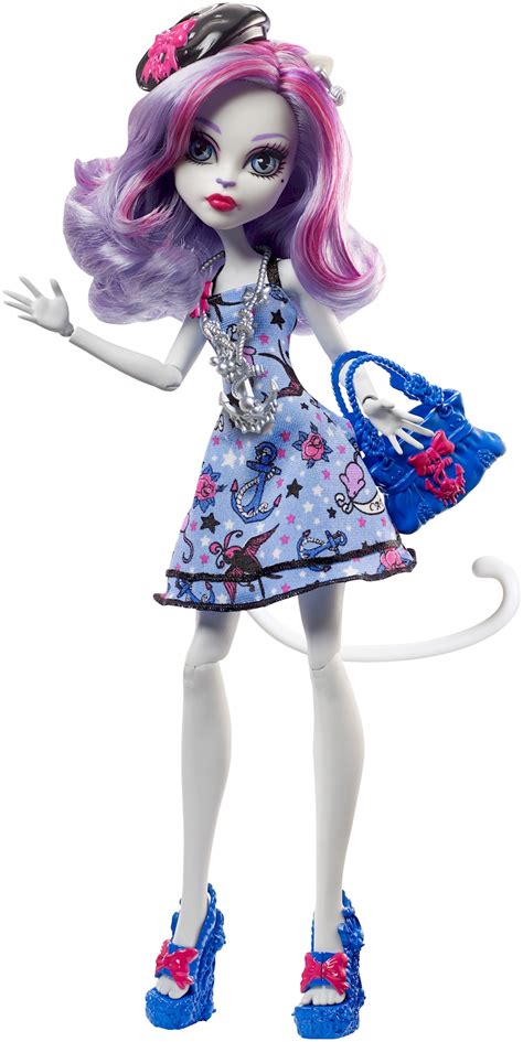 Monster high doll catrine demew. Find Catrine DeMew at Walmart! http://freakyfabulo.us/15LOtnVEmma shows you how to do your makeup to look like Catrine DeMew! This would be great for Hallowe... 