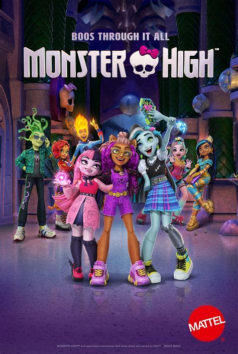 Monster high tv show. Monster High is a 2022 animated series based on the toy franchise of the same name, specifically its third incarnation. It began airing on Nickelodeon on October 6, 2022, following the premiere of Monster High: The Movie. On her birthday, teenage monster enthusiast Clawdeen Wolf ends up stumbling upon Monster High, a boarding school built for ... 