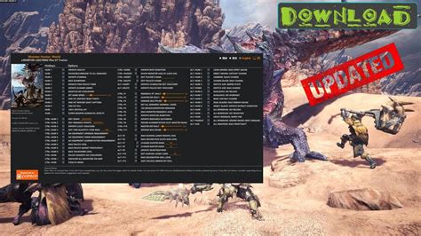 Monster hunter world cheat codes.  Fly.  Aug 9, 2022 · There are two sudde...