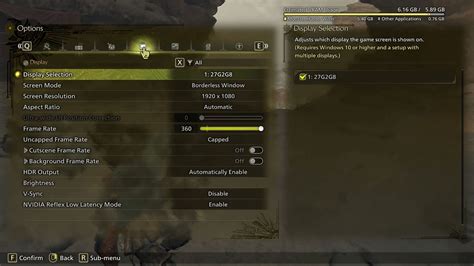 Monster hunter world nvidia settings.  Frames per second (FPS) calculation for...