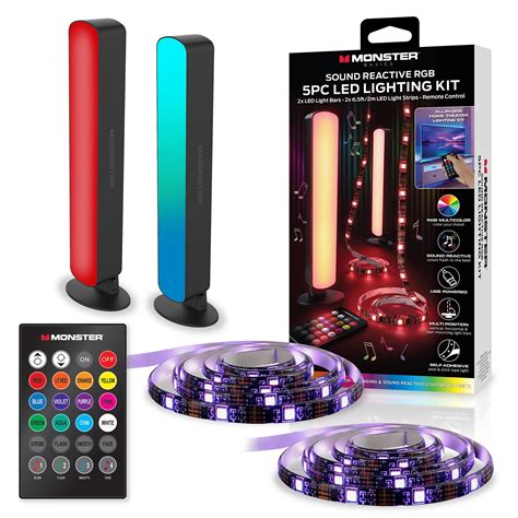 Monster Illuminessence provides you with exciting and modern lighting solutions. ... Choosing the Right LED Light Strip. Model. WLB7-1024-WHT. WLB7-1023-BLK. MLB7 ...