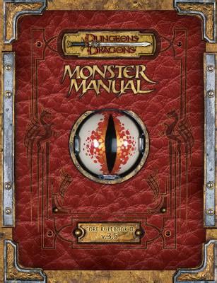 Monster manual core rulebook iii v 3 5 dungeons dragons. - West bend bread maker 41073 instruction manual.