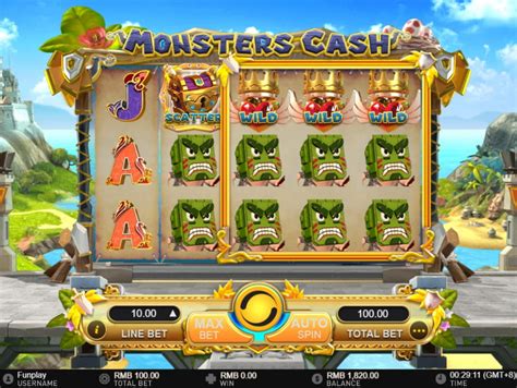 Monsters Cash  игровой автомат Gameplay Interactive
