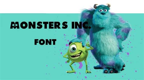 Monsters Inc Font Monsters Inc Font Generator