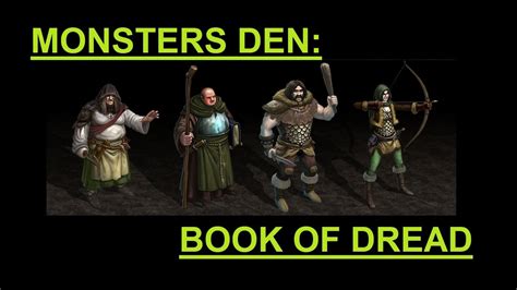 Monsters den book of dread guide. - Bombardier ds 650 baja service manual.
