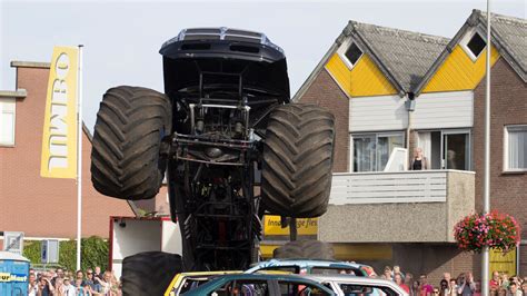 Monstertruckchauffeur Mario D.: Het gas bleef hangen