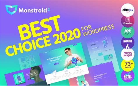 Monstroid2 Multipurpose Modular Wordpress Elementor Theme