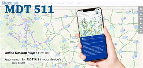 The Montana 511 mobile application provides real-time access to traffic and traveler information supplied by the Montana Department of Transportation (Montana DOT). Maps depict current.... 