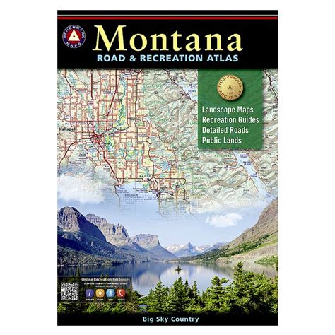 Read Online Montana Road  Recreation Atlas By Benchmark Maps  Atlases