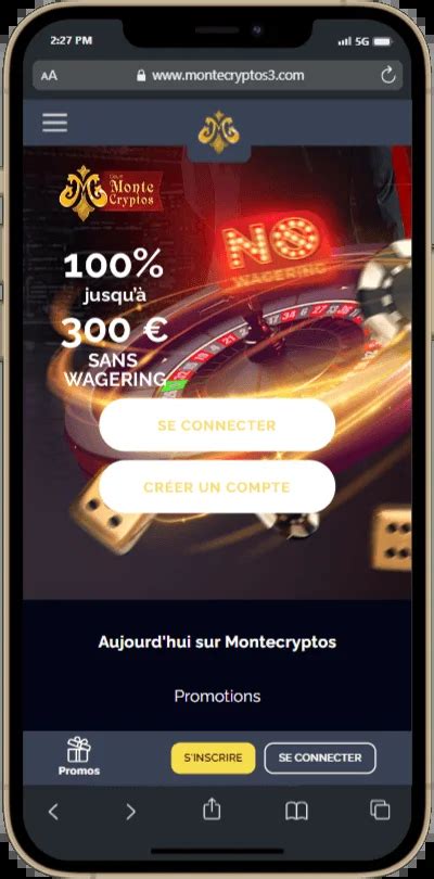 MonteCrypto Casino : Avis du BONUS de 360