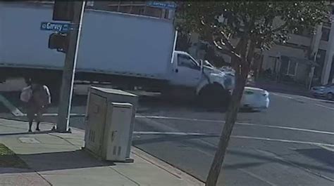 Monterey Park releases video of hit-and-run involving box truck driver