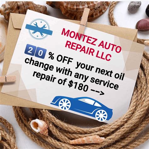 Montez auto repair. 4.4. 225 Verified Reviews. “Good customer service, excellent and on time service on my car. Good communication about different items that need to be done and very competitive price.”. 199 Favorited the service shop. 5727 S 27th St, Milwaukee, WI 53221. Oil Change • Tire Rotation • Tire Service & Repair. (414) 281-3100. 